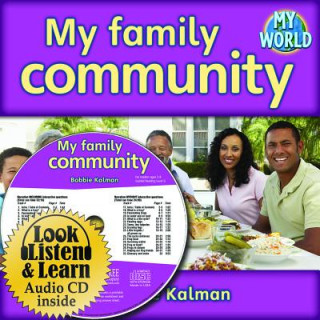 Könyv My Family Community - CD + Hc Book - Package Bobbie Kalman