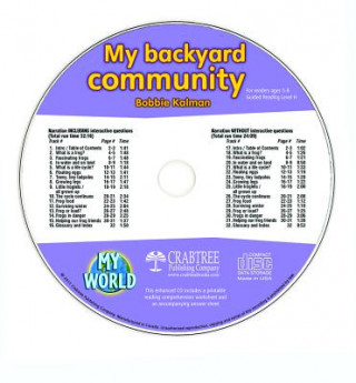 Carte My Backyard Community - CD Only Bobbie Kalman