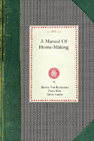 Carte Manual of Home-Making Martha Van Rensselaer
