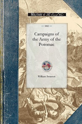 Carte Campaigns of the Army of the Potomac William Swinton