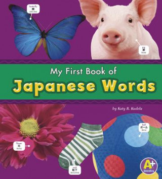 Carte My First Book of Japanese Words Katy R. Kudela