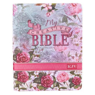 Kniha KJV My Creative Bible Silky Floral 
