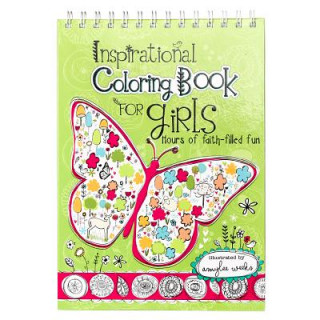 Carte Inspirational Coloring Book for Girls Amylee Weeks