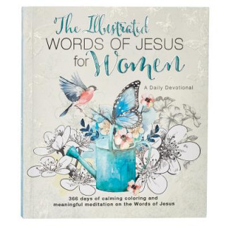 Book Illustrated Words Jesus for Women Devotional Book Carolyn Larsen