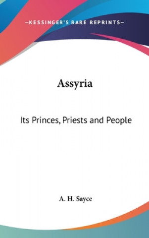 Buch Assyria A. H. Sayce