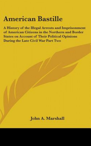 Kniha American Bastille John A. Marshall