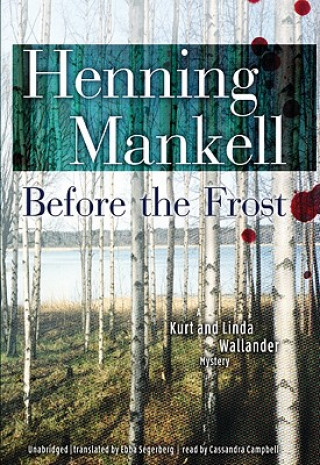 Audio Before the Frost Henning Mankell