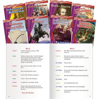 Kniha Reader's Theater Early American Set: 8 Titles Teacher Created Materials