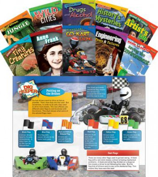Carte Time for Kids Nonfiction Readers, Grade 4 Set 3 Teacher Created Materials