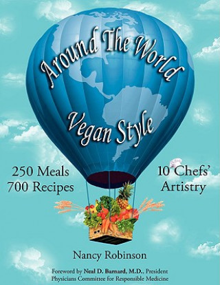 Książka Around the World Vegan Style Nancy Robinson