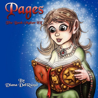 Kniha Pages, the Book-maker Elf Diana Delrusso