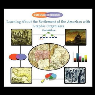 Knjiga Learning about the Settlement of the Americas with Graphic Organizers Linda Wirkner