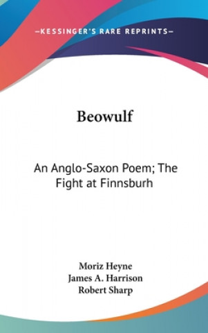 Kniha Beowulf Moriz Heyne