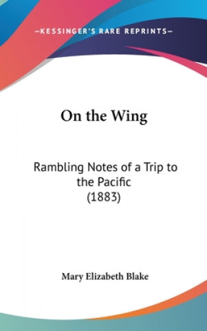 Libro On The Wing Mary Elizabeth Blake