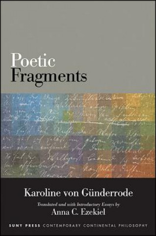 Könyv Poetic Fragments Karoline Von Geunderode
