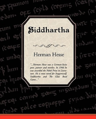Kniha Siddhartha Herman Hesse