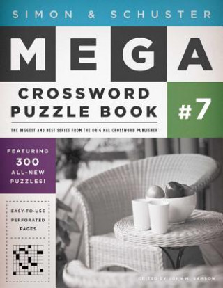 Книга Simon & Schuster Mega Crossword Puzzle Book #7 John M. Samson