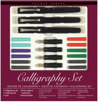 Proizvodi od papira Studio Series Calligraphy Pen Set Peter Pauper Press Inc