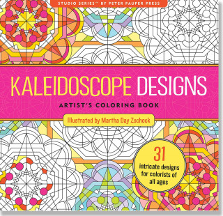 Kniha Kaleidoscope Designs Artist's Coloring Book (31 Stress-Relieving Designs) Joy Ting