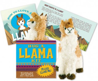 Carte Hug a Llama Kit Inc Peter Pauper Press