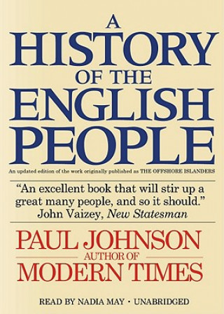 Audio A History of the English People Paul Johnson