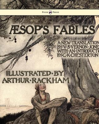 Kniha Aesop's Fables Arthur Rackham