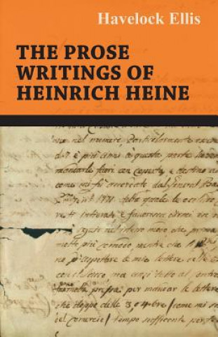 Kniha The Prose Writings of Heinrich Heine Heinrich Heine