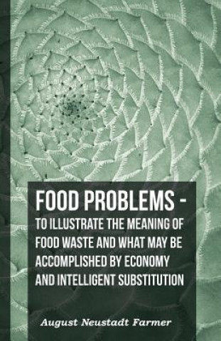 Carte Food Problems - To Illustrate The Meaning Of Food Waste And What May Be Accomplished By Economy And Intelligent Substitution August Neustadt Farmer