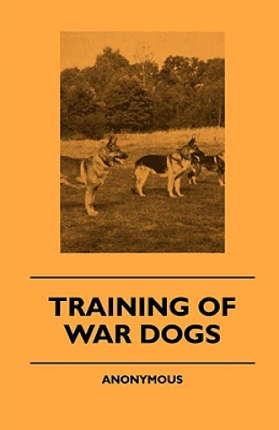 Carte Training Of War Dogs Anon