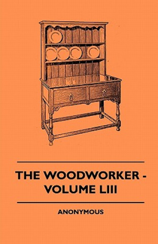 Kniha The Woodworker - Volume LIII Anon