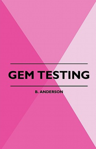 Buch Gem Testing B. Anderson