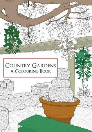 Книга Country Gardens A Colouring Book Amberley Archive