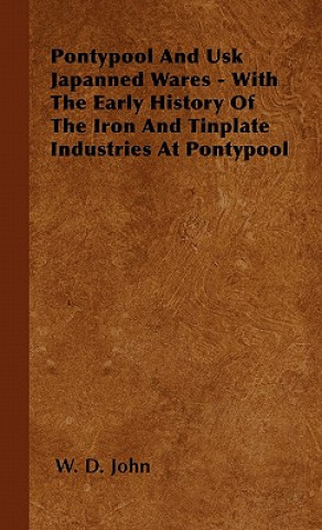 Könyv Pontypool And Usk Japanned Wares - With The Early History Of The Iron And Tinplate Industries At Pontypool W. D. John
