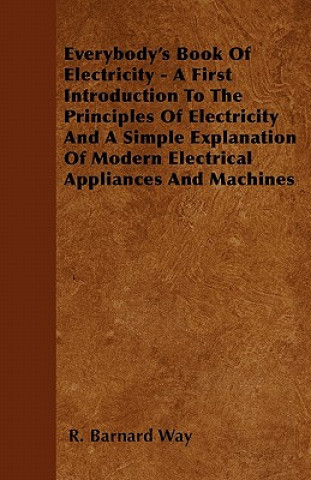 Kniha Everybody's Book Of Electricity - A First Introduction To The Principles Of Electricity And A Simple Explanation Of Modern Electrical Appliances And M R. Barnard Way