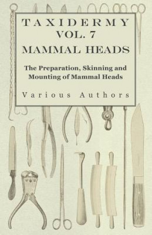 Book Taxidermy Vol. 7 Mammal Heads - The Preparation, Skinning and Mounting of Mammal Heads Various