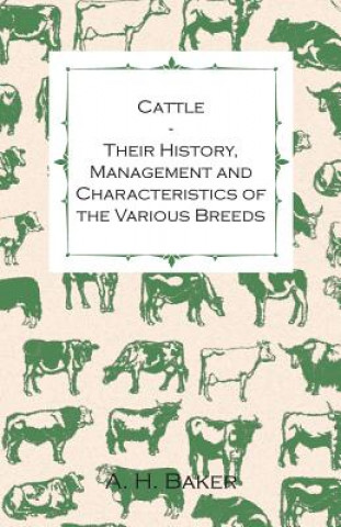 Kniha Cattle - Their History, Management and Characteristics of the Various Breeds - Containing Extracts from Livestock for the Farmer and Stock Owner A. H. Baker