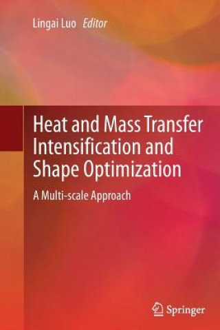 Könyv Heat and  Mass Transfer Intensification and Shape Optimization Lingai Luo
