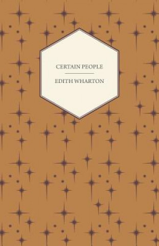 Libro Certain People Edith Wharton