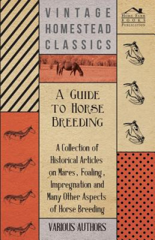 Kniha A Guide to Horse Breeding - A Collection of Historical Articles on Mares, Foaling, Impregnation and Many Other Aspects of Horse Breeding Various