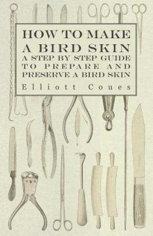 Carte How to Make a Bird Skin - A Step by Step Guide to Prepare and Preserve a Bird Skin Elliott Coues