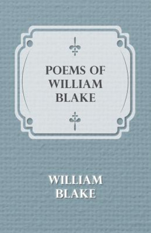 Kniha Poems of William Blake William Blake