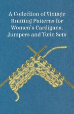 Carte A Collection of Vintage Knitting Patterns for Women's Cardigans, Jumpers and Twin Sets Anon