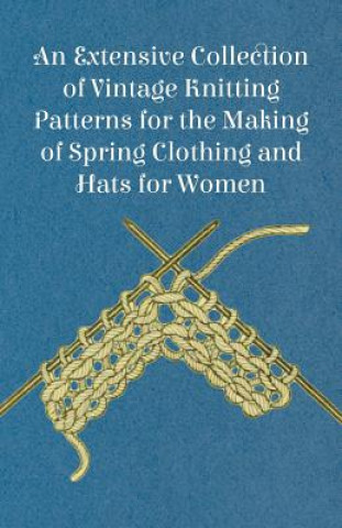 Kniha An Extensive Collection of Vintage Knitting Patterns for the Making of Spring Clothing and Hats for Women Anon