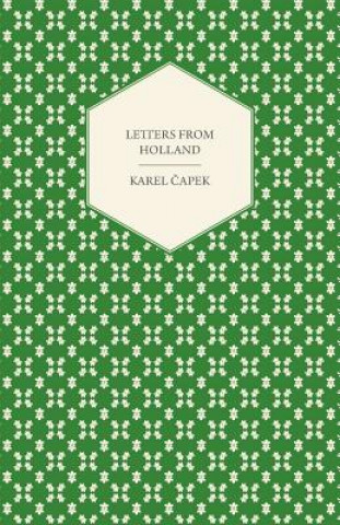 Kniha Letters From Holland Karel Capek