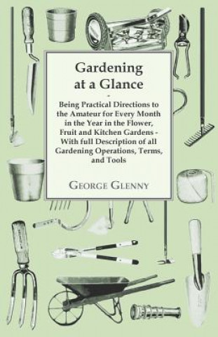 Kniha Gardening at a Glance being Practical Directions to the Amateur for every Month in the Year in the Flower, Fruit and Kitchen Gardens - With full Descr George Glenny