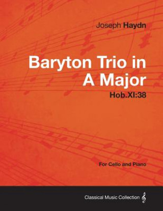 Kniha Baryton Trio in A Major Hob.XI Joseph Haydn