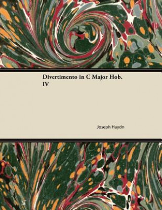 Książka Divertimento in C Major Hob.IV Joseph Haydn