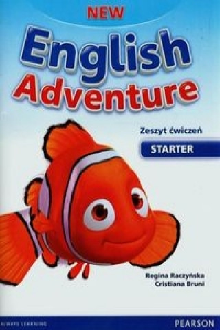 Könyv New English Adventure Starter Zeszyt cwiczen z plyta CD Regina Raczynska