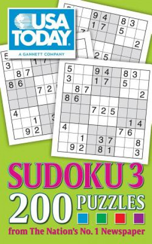 Kniha USA Today Sudoku 3: 200 Puzzles USA Today