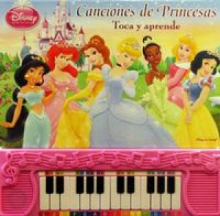 Kniha Canciones de princesa. Piano musical 